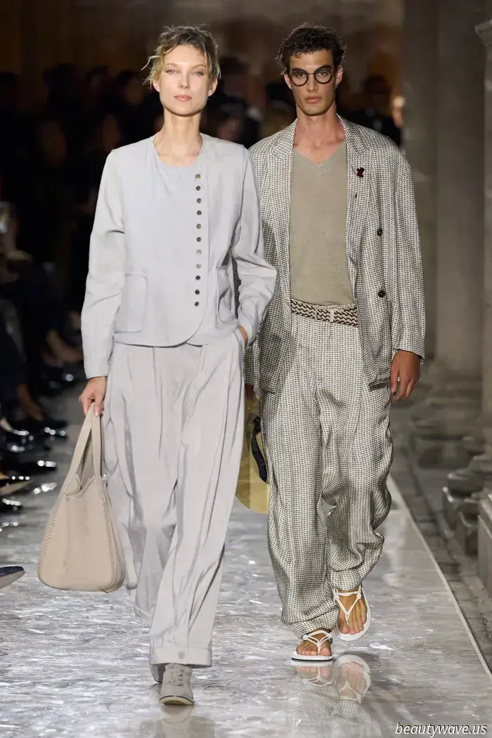 Giorgio Armani's 50th—and final—collection paid tribute to the legacy of the late designer.