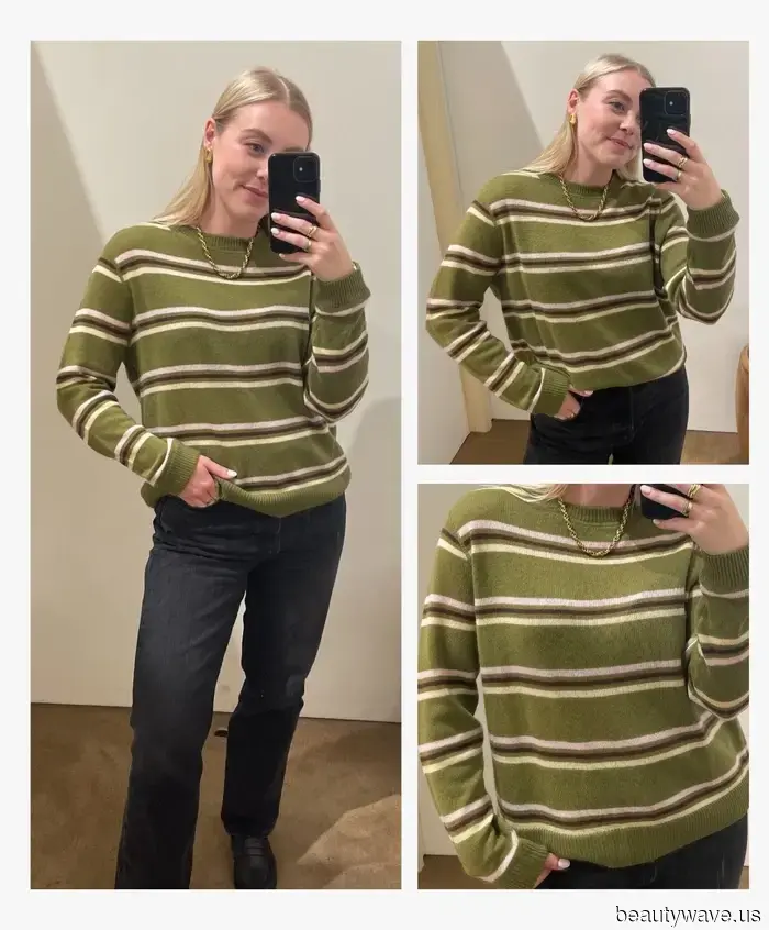 I spent several hours trying on cashmere, and all of my favorite finds are from this one brand.