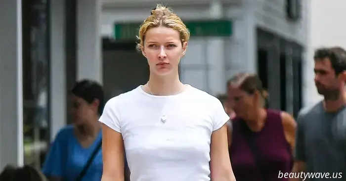 In den Hamptons trug Apple Martin den Rock-Trend, der lautstark "Elite des East End" schreit