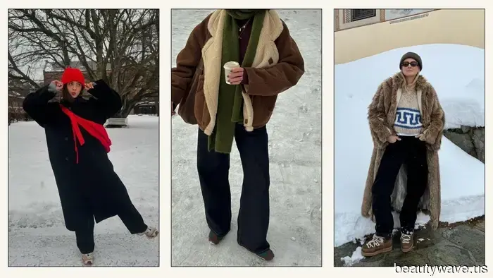 Es ist offiziell eiskalt&mdash;so machen Londoner Mädchen Schneetage stilvoll.