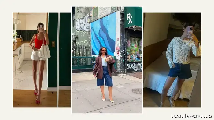 6 Conjuntos de Pantalones Cortos de Mezclilla Sorprendentemente Elegantes que Está Usando la Multitud de Moda