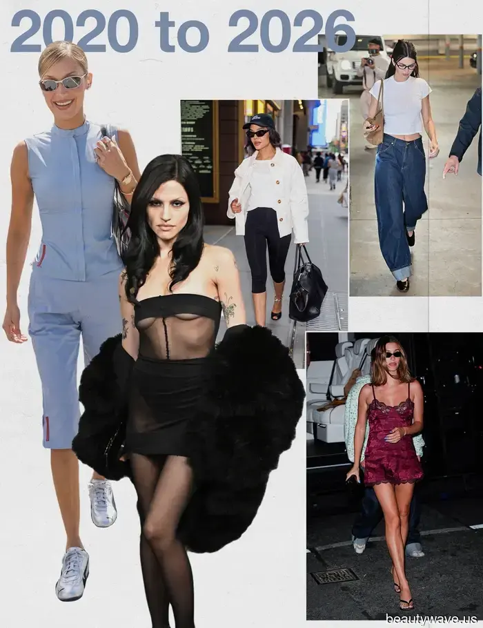 From Denim Mini Skirts to Loose-Fitting Jeans: Two Decades of Fashion Trends