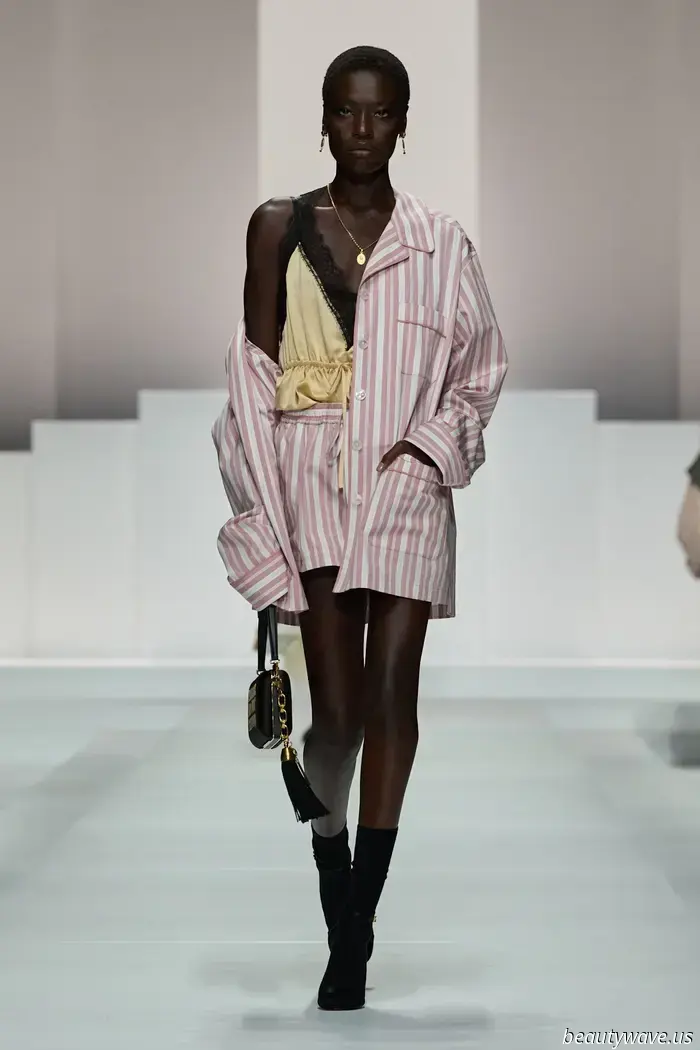 Miranda Priestly in der ersten Reihe, Pyjamas auf dem Laufsteg — Dolce & Gabbana Frühjahr 2026 war eine Studie über das Ankleiden…