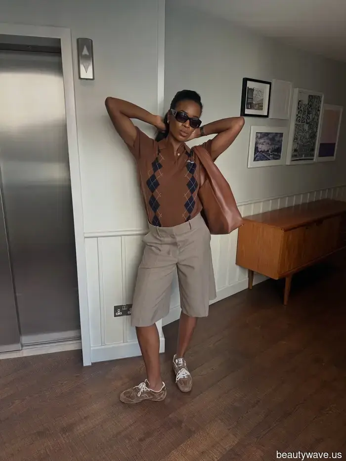 Long shorts appear more stylish when combined with these 7 particular items.