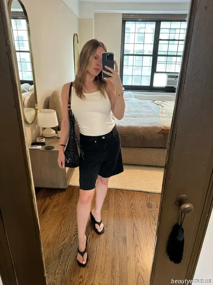 I Tried On the Everlane Items You’re Going to See Everywhere This Summer.