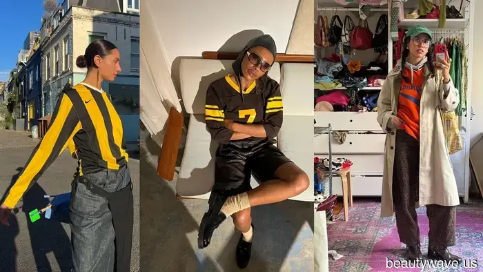 Non guardo sport, ma sto rubando queste tendenze di outfit con la maglia dagli spalti.