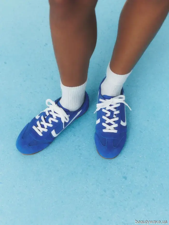 Believe me, sneakers in this popular color will be everywhere this summer.