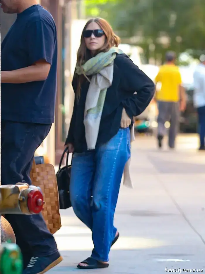 Ashley Olsen hat gerade diesen Outfit-Klassiker aus ihren College-Tagen an der NYU wiederbelebt.