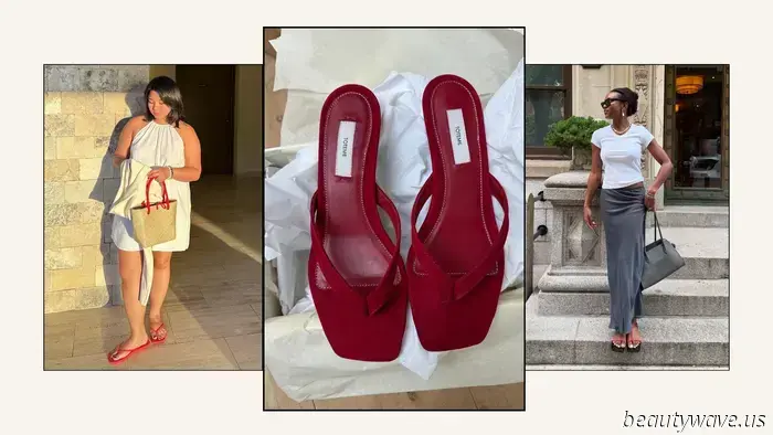Black sandals will always remain in style, but this trending color is officially set to make waves in 2025.