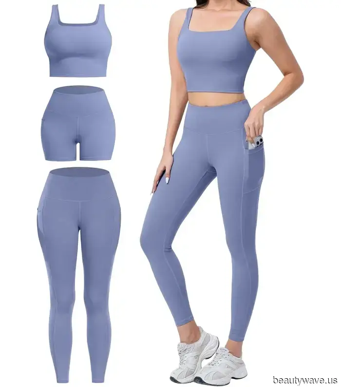 Heiße Mädchen mit kleinem Budget bestellen diesen süßen Trainingssets von Amazon diesen Sommer.