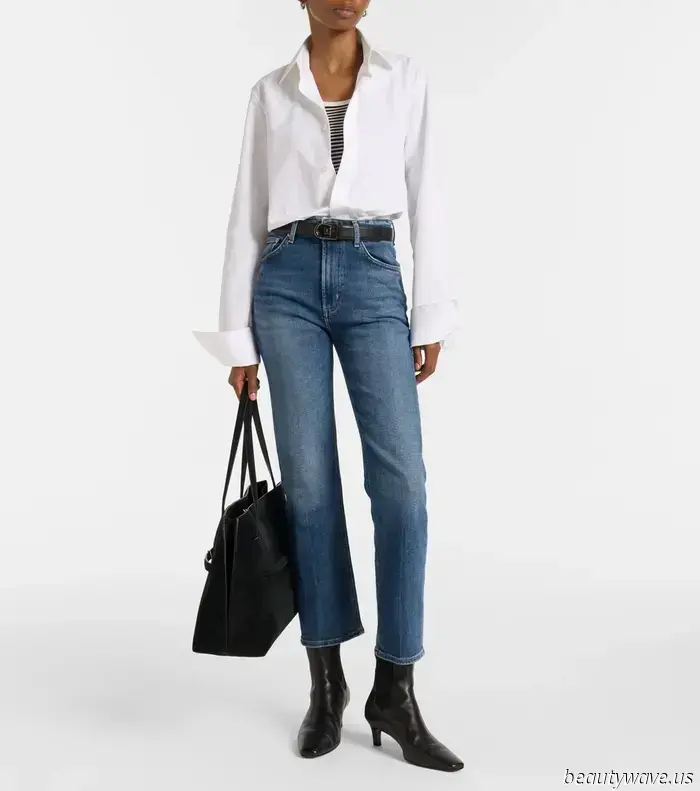 Is it just me, or are all the trendy girls opting for this denim style instead of baggy jeans?