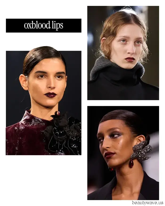 From Oxblood Lips to IDGAF Eye Makeup: Fashion Month Was a Paradise for Beauty Enthusiasts