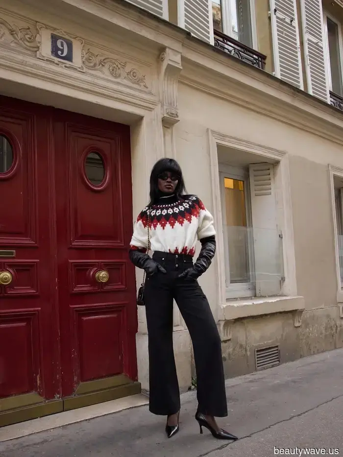 Wenn Sie Jeans zu einer Feiertagsveranstaltung tragen möchten, tragen Sie sie so, so und so.