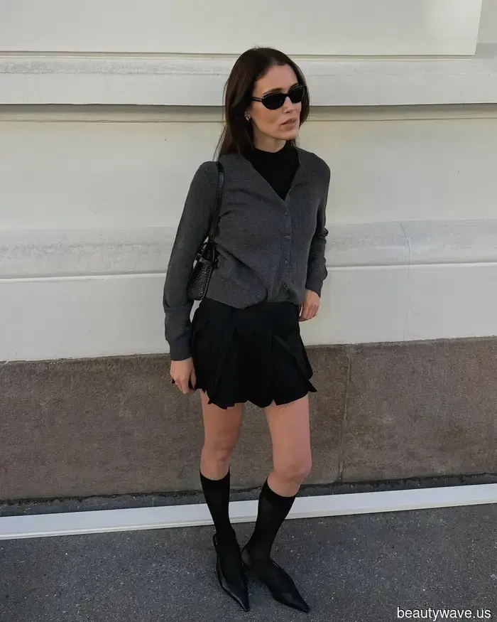 Das schicke 2-teilige Outfit, das beschäftigte Modeleute immer im September tragen