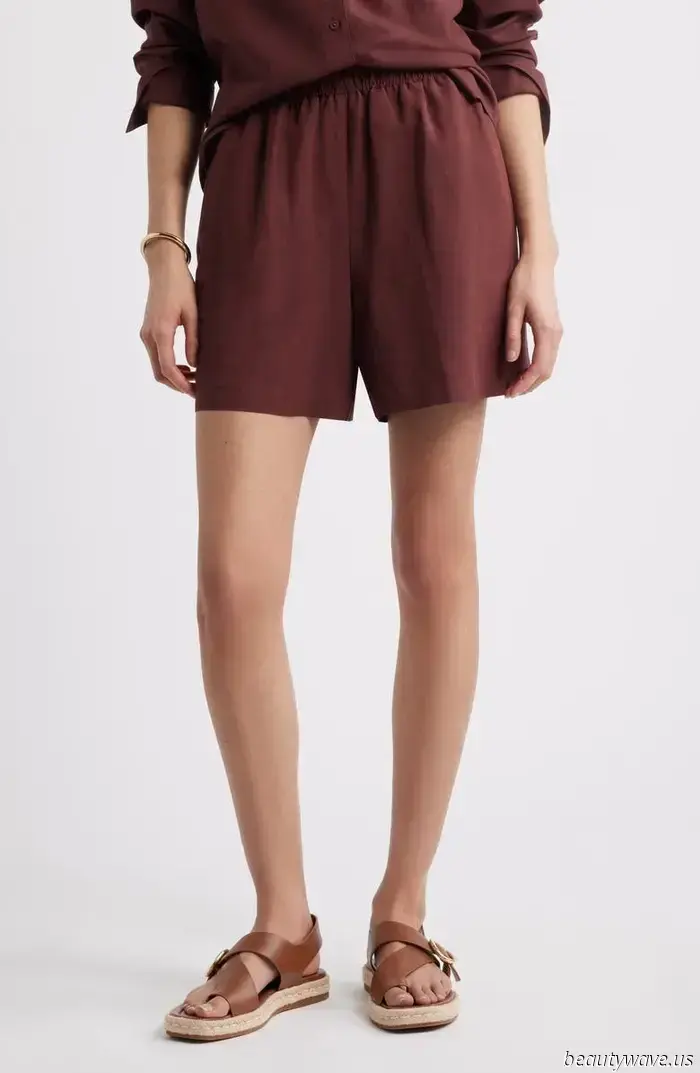 Das ist der Farbttrend bei Shorts, den alle zu tragen beginnen, weil der Herbst nächsten Monat beginnt.
