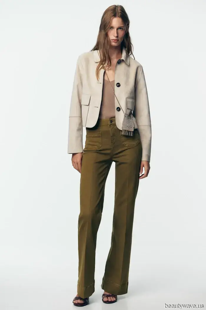 I looked for suede jackets with a designer appearance, and Zara's autumn collection came through.