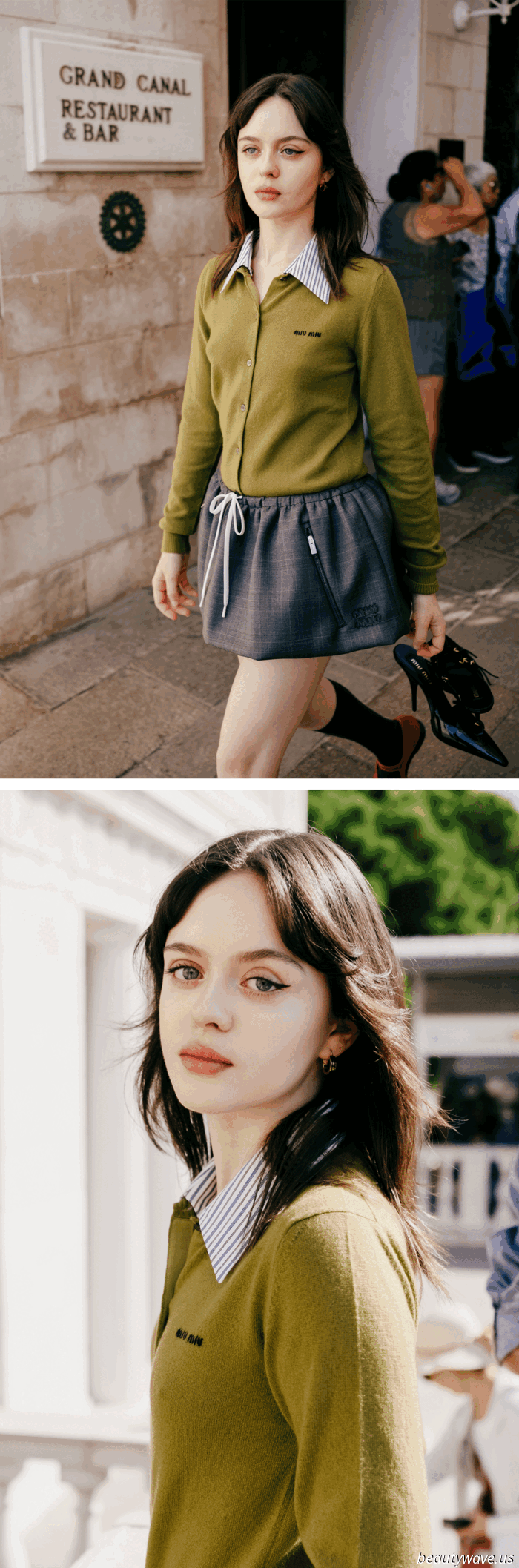 Viola Prettejohn Debuts Beautifully in Venice with a Miu Miu Double Feature