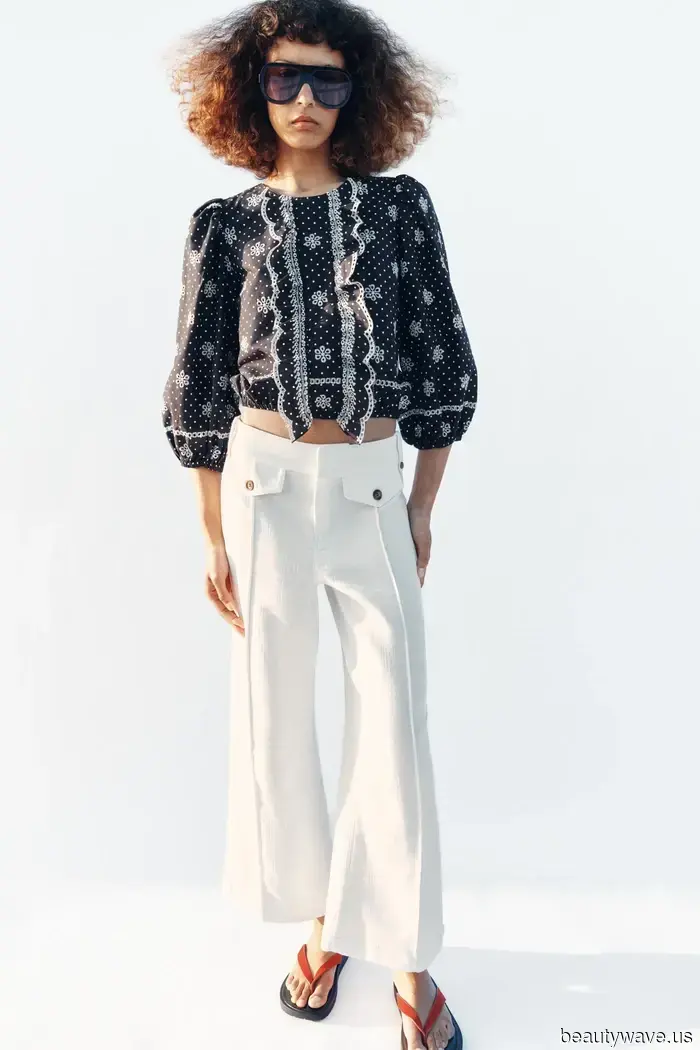 Zara, H&M, and COS Have Identified It—These Blouse Trends Elevate Any Outfit Instantly.