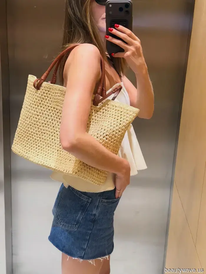 Plötzlich tragen stilvolle Frauen auf der ganzen Welt die französische Sommertasche, die leise Luxus schreit.