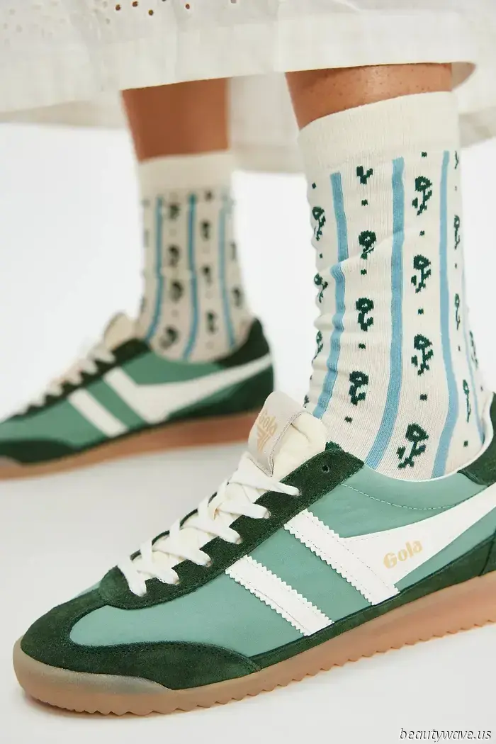 On a yacht in Sicily, there is just one sneaker color that matches perfectly with a white sundress.