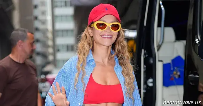 Against common perception, running shorts *can* appear stylish—just accessorize them like this.