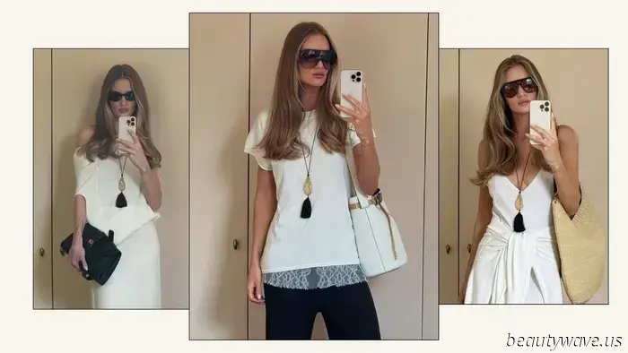 The Stylish Jewelry Trend That Everyone Fashionable is Pairing with White T-Shirts