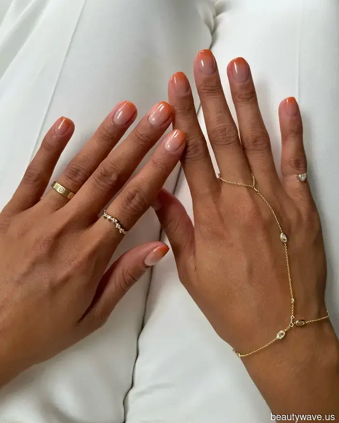 Las uñas Ombr&eacute; son la tendencia de manicura más alegre del verano&mdash;Aquí hay 12 diseños para copiar.