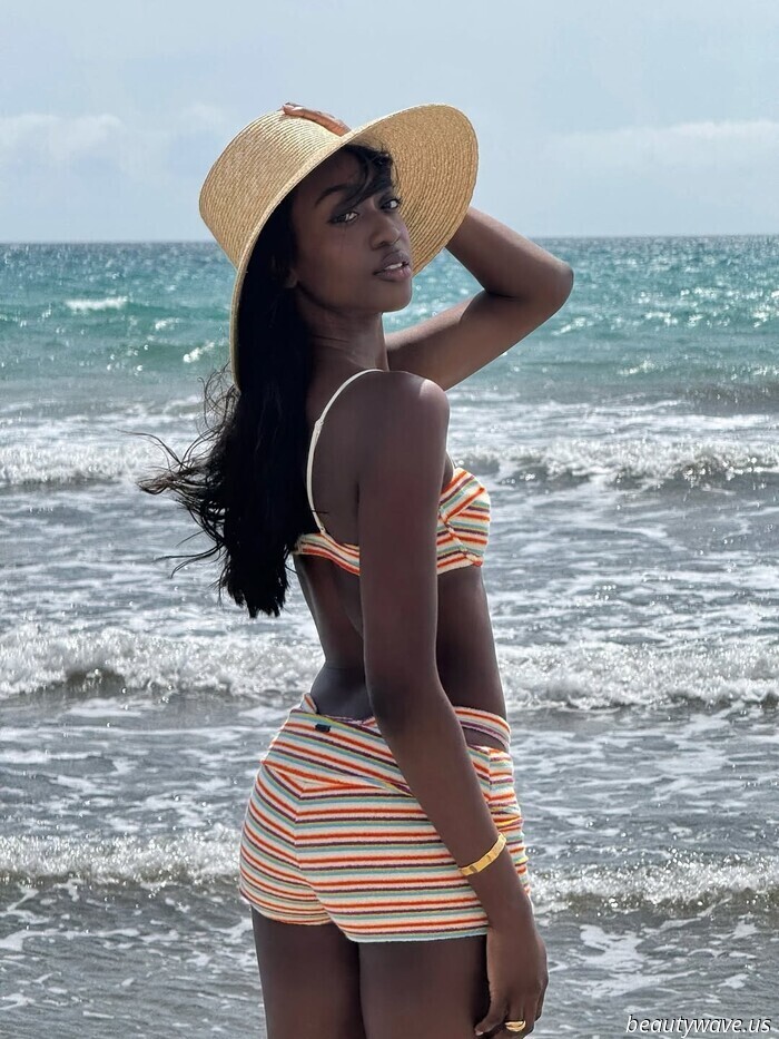 Sorry, freche Bikinis - Modefans greifen stattdessen zu diesem ebenso schicken Stil