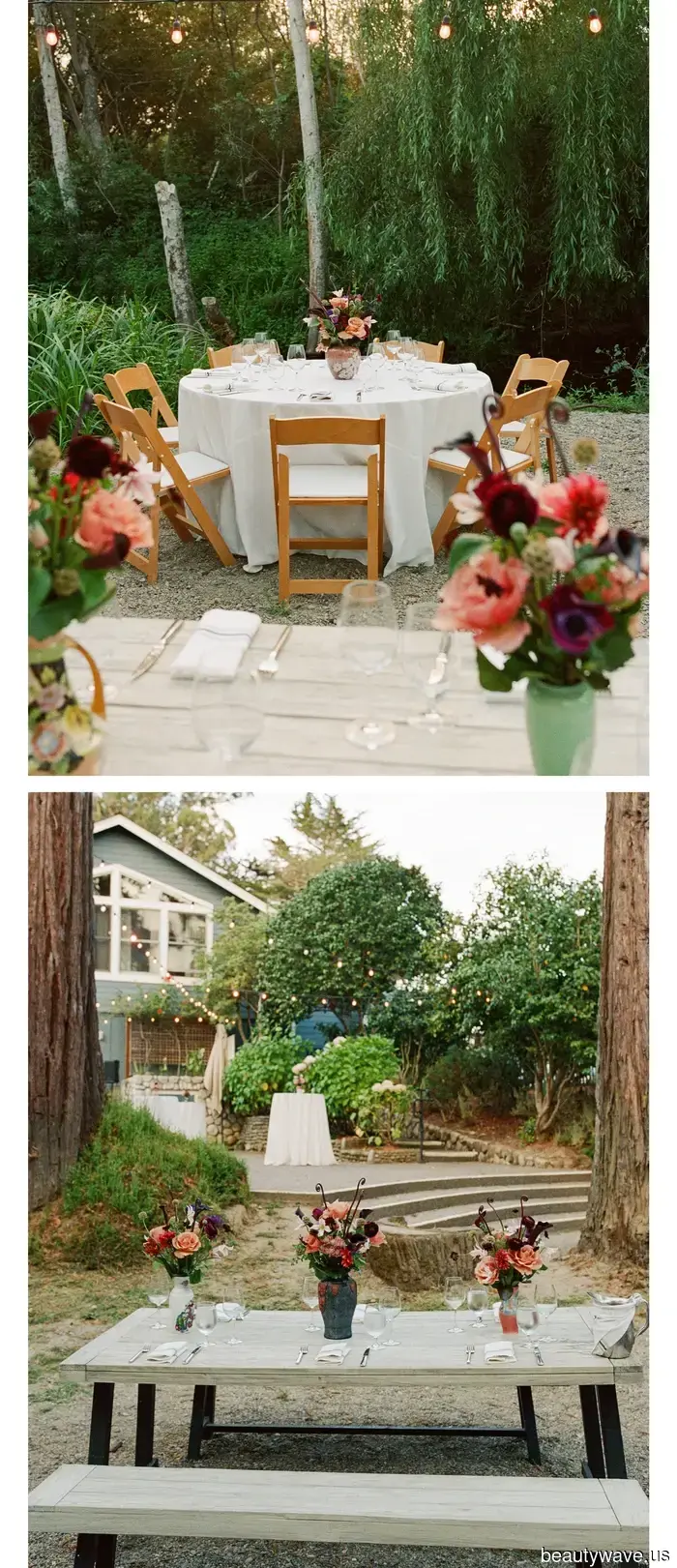 A Blush Wiederhoeft gown and a "Haunted Saloon" after-party made this California wedding truly unforgettable…