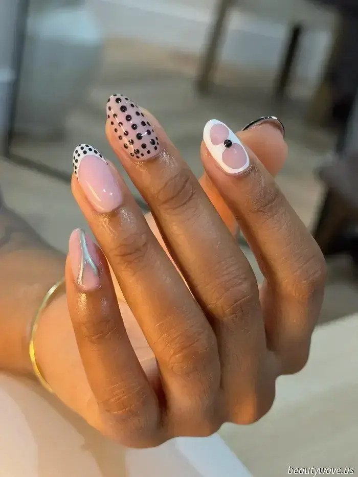 Non ero fan delle unghie a pois — poi ho visto questo design raffinato.