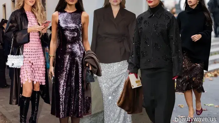 I paillettes non sono "fuori moda", ma se vuoi indossarle questo inverno, dovresti abbinarle in questo modo, questo,…