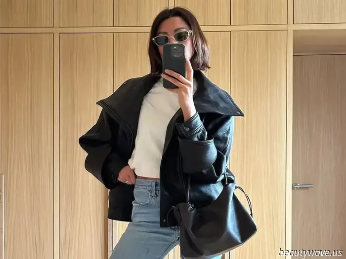 Is it just me, or are all the trendy girls opting for this denim style instead of baggy jeans?