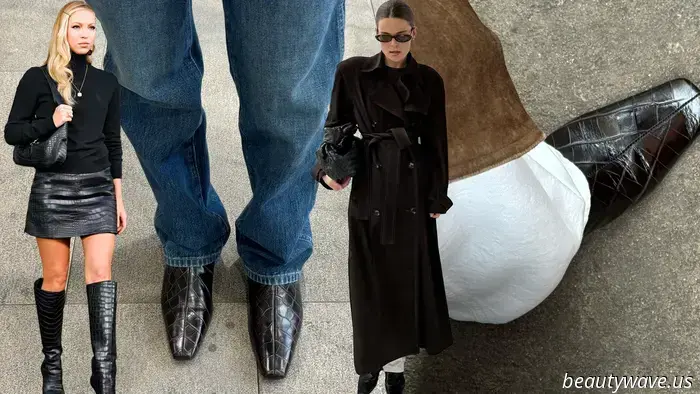 *Non* stivali in camoscio: la tendenza degli stivali dall'aspetto lussuoso che gli amanti della moda di tutto il mondo indossano con jeans e gonne per l'autunno 2025