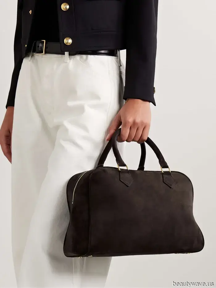 If you're holding this sophisticated handbag style, it shows you have a classic sense of fashion.