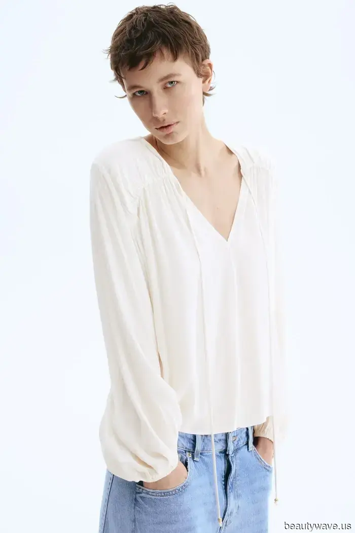 H&M Lo Llamó: 5 Tendencias de Blusas para Hacer que Tus Jeans y Pantalones de Lino Luzcan Más Chic Esta Primavera