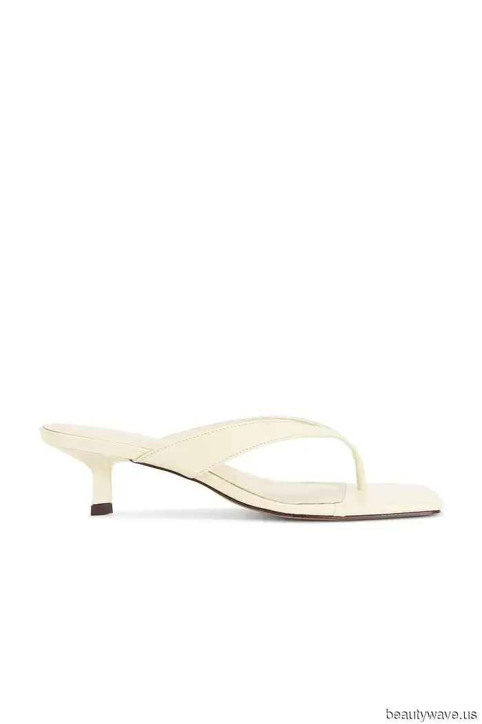 Black heels are acceptable, but women from Italy and France understand that these colors complement white dresses more effectively.