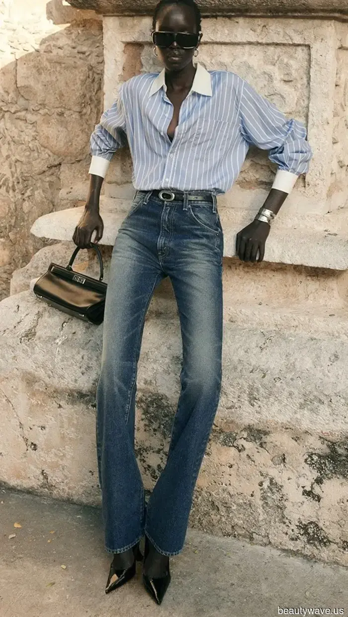 Cool es mit den Skinny Jeans&mdash;coole Leute tragen stattdessen diese 6 Denim-Trends für den Herbst.