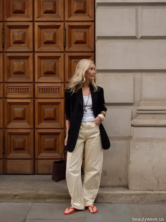 I’ve conducted the research—here are the most stylish sandals to pair with barrel-leg jeans.