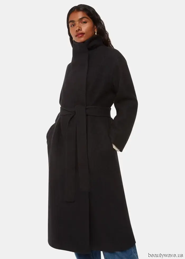 Amo un cappotto con sciarpa, ma questa elegante alternativa è attualmente l'epitome del buon gusto.
