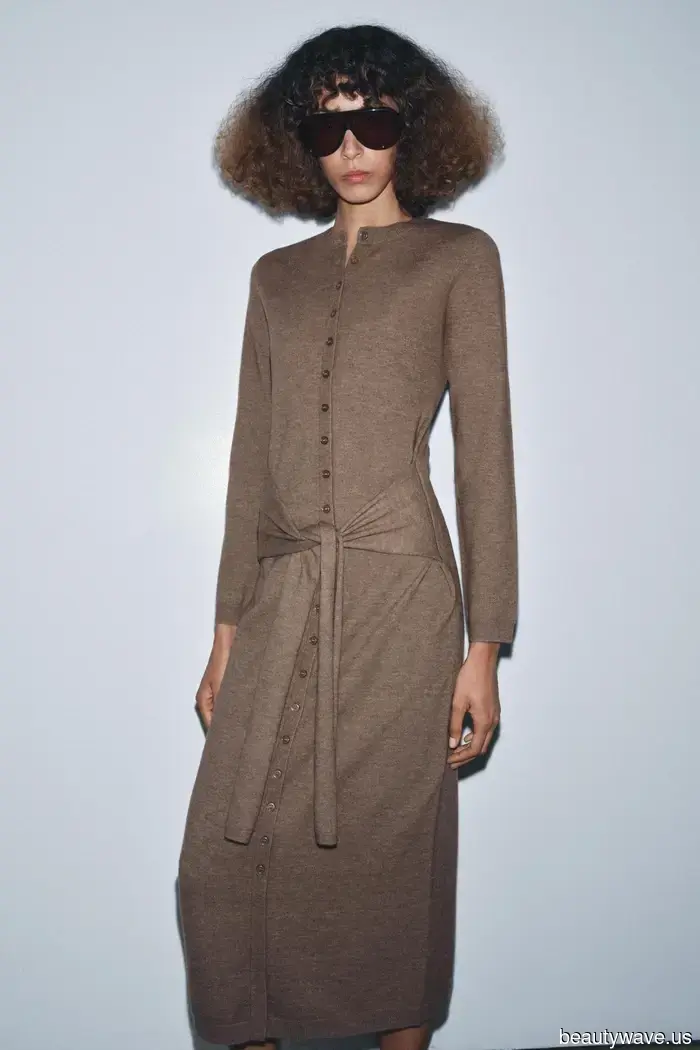 Das ist der dezente Kleid-Trend, den jeder im Winter mit Stiefeln trägt.