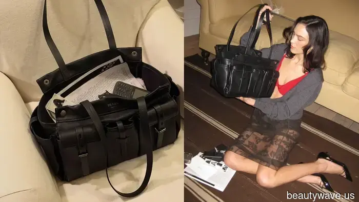 This new spring Prada bag is already seen on the arm of every trendy girl.