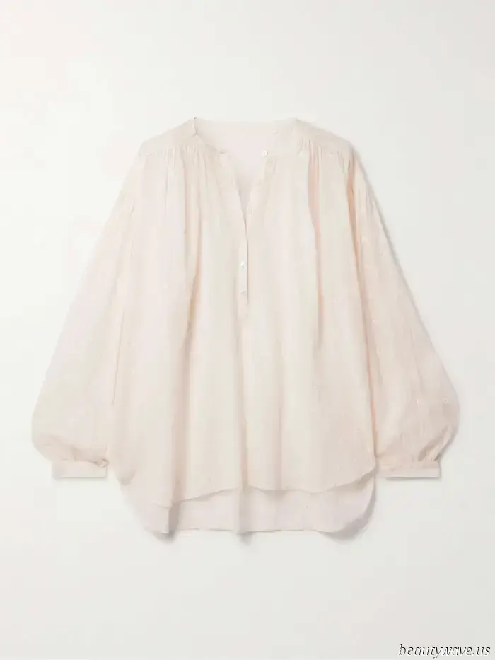 This Romantic Blouse Trend Shows That You Can't Go Wrong with a Cute Top for Summer.