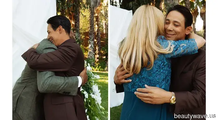 The Bride Donned a Unique Custom Look for Her Upscale Backyard Wedding in Ojai.