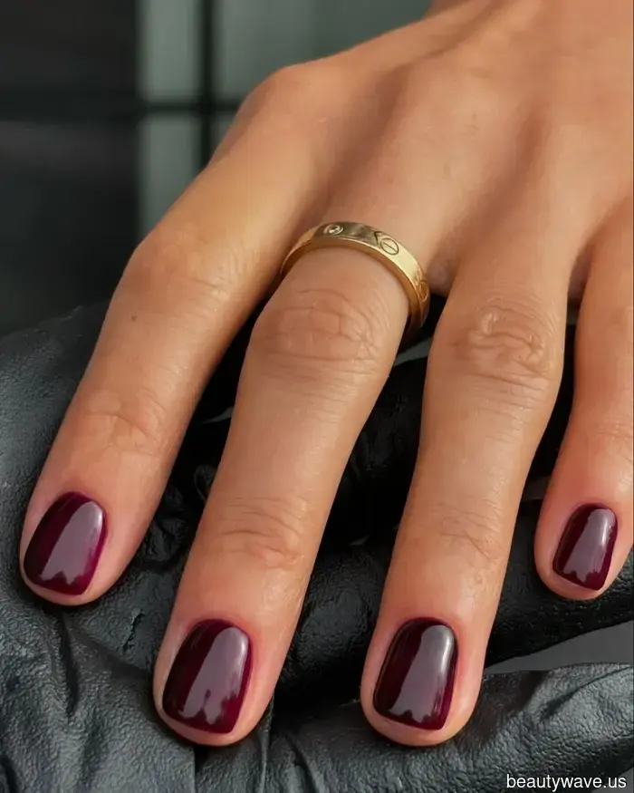 Apologies, Nude—These 21 Dark Nail Designs Show That Nothing Is More Stylish for Winter.