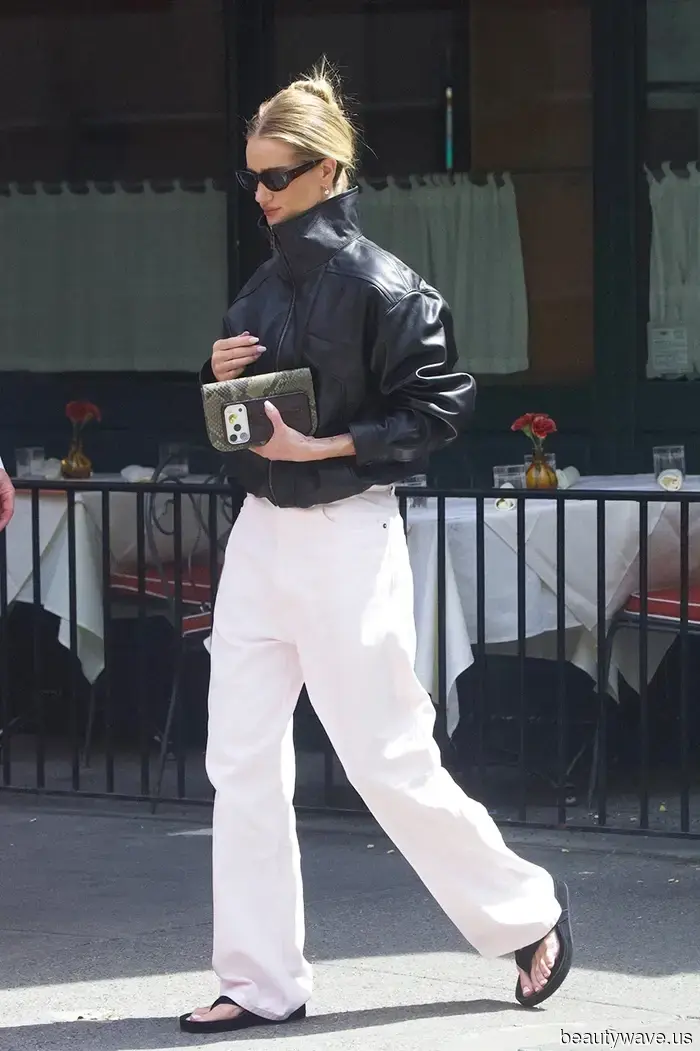 The hottest jeans color to pair with sandals this year has just been announced.