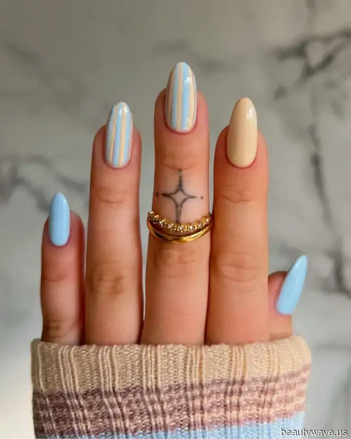 Apologies, Polka Dots, but this is the more stylish nail art design I'm saving for fall.