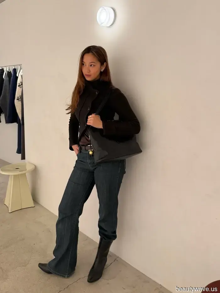 Die coolsten Frauen, die ich kenne, nutzen diesen "veralteten" Styling-Trick, um ihre Stiefel und Jeans in diesem Winter aufzupeppen.