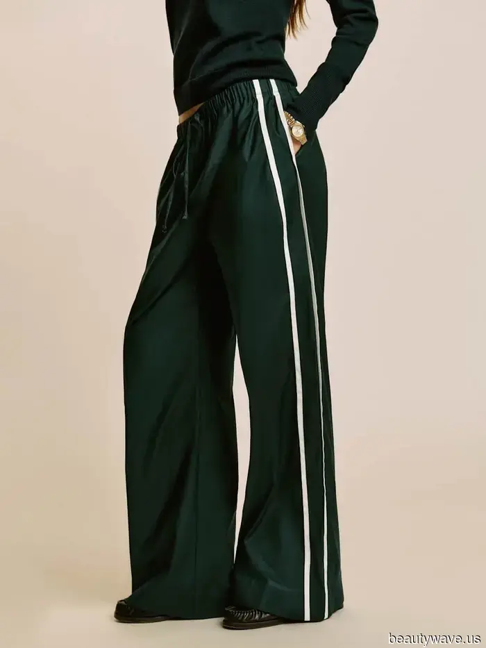 Not Capris, Not Poplin: The Trendy Cool-Girl Pants Elsa Hosk Pairs with Ballet Flats and Windbreakers