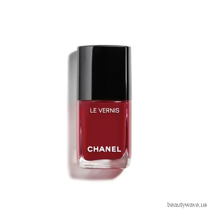 Selena Gomez's "Velvet Noir" nails highlight one of the most overlooked nail shades from Chanel, in my opinion.