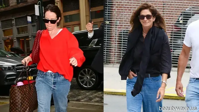 Not Trainers—The Most Stylish Women in Their 60s and 40s Are Opting for Straight-Leg Jeans Paired with These Shoes Instead.